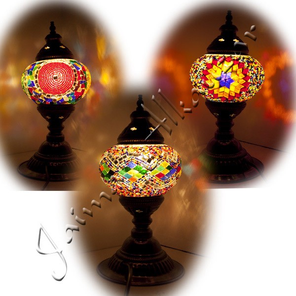 Lampara Turca - Suelo - Cristal Murano - Mosaico