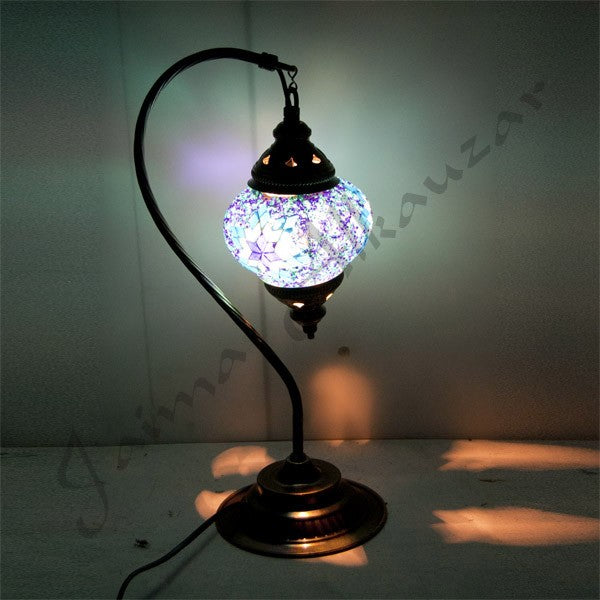 Lampara Turca - Mesita Colgante - Diseño Cisne