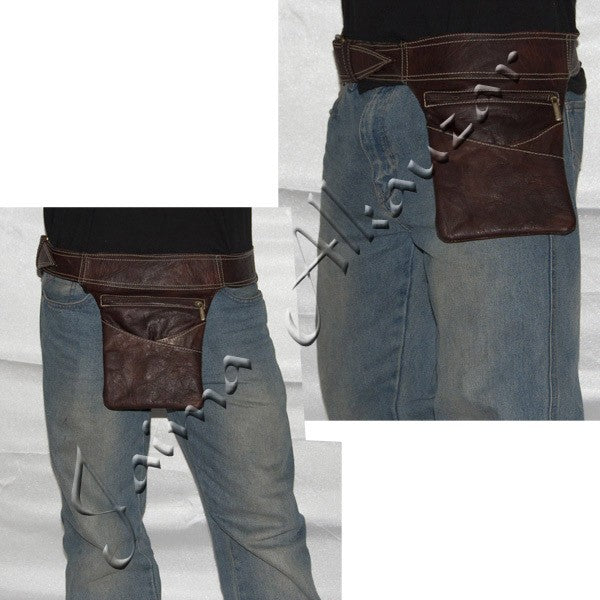 Riñonera Artesana - 100% Cuero - Gran Calidad - Canguro