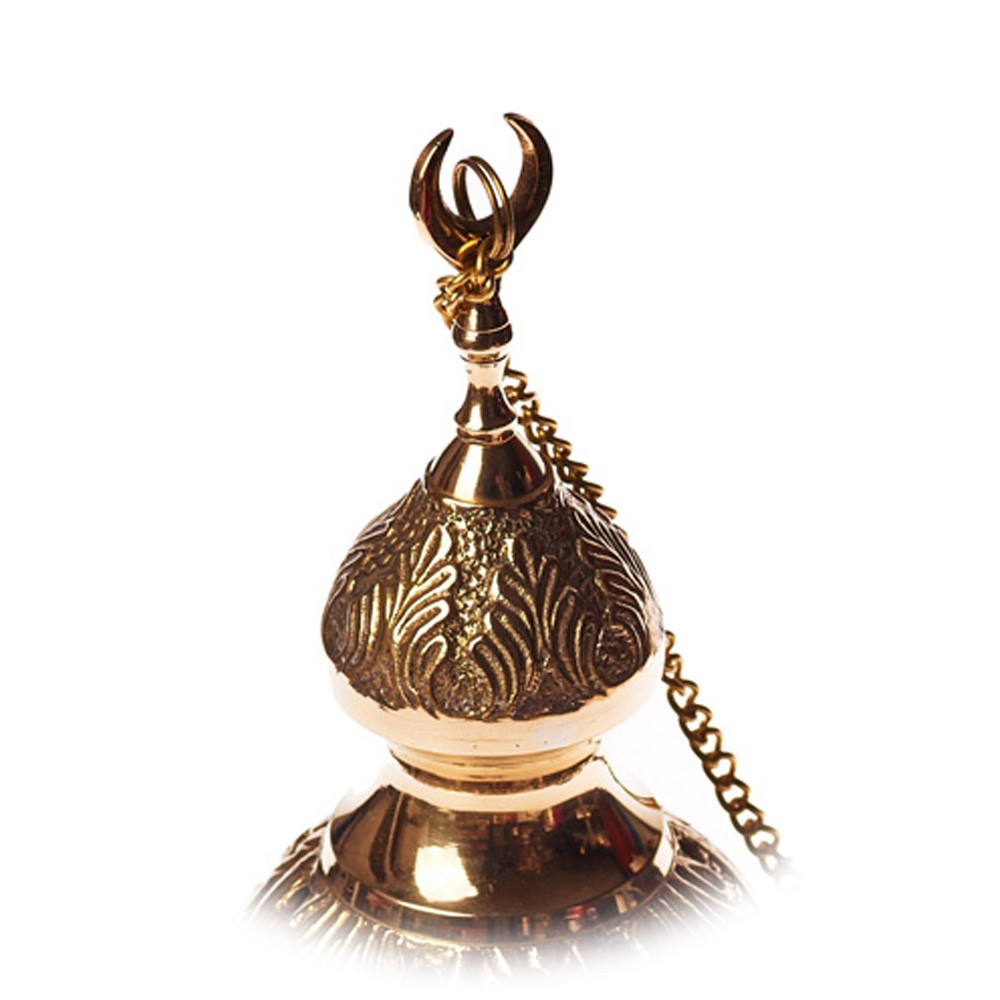 Incensario Andalusí con cadena- Bronce -DELUXE- Edición Limitada