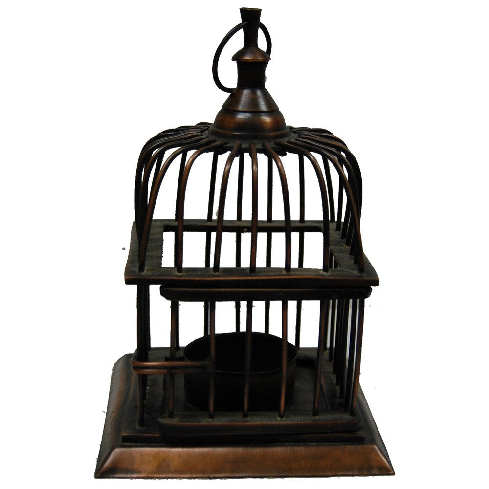 Farol Jáula para Vela - Hecho en Cobre