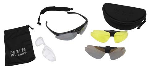 Gafas - Deportivas - Ejército - Funda protectora
