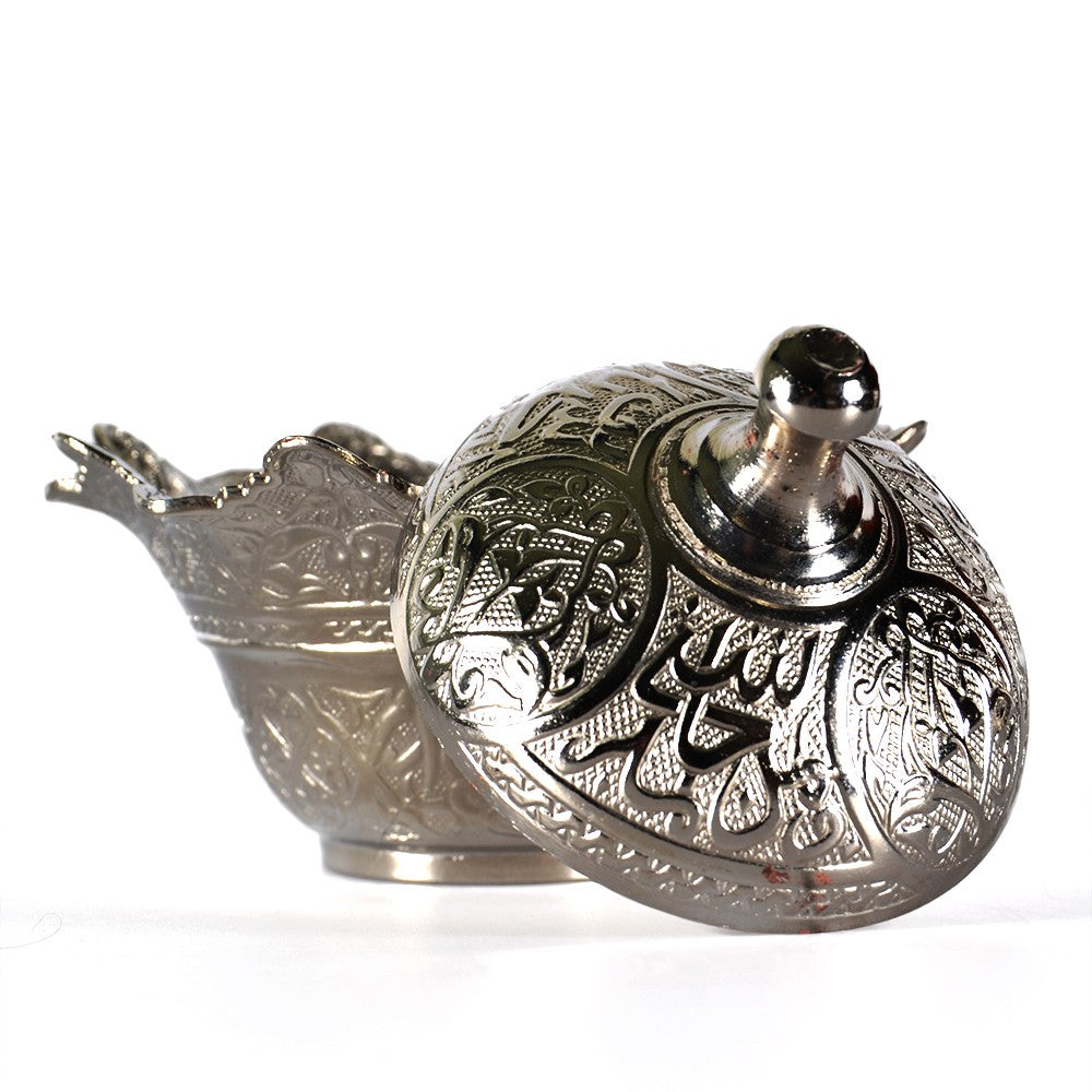 Azucarero Alpaca - Diseño Árabe - Deluxe - Redondo