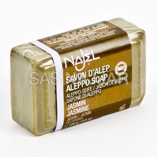 Jabón Natural - Oliva y Laurel Con Jazmín Damasco- 100 Gr Aleppo