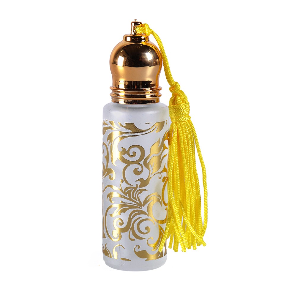 Perfumero Cristal - Capucha Flecos -Varios Colores