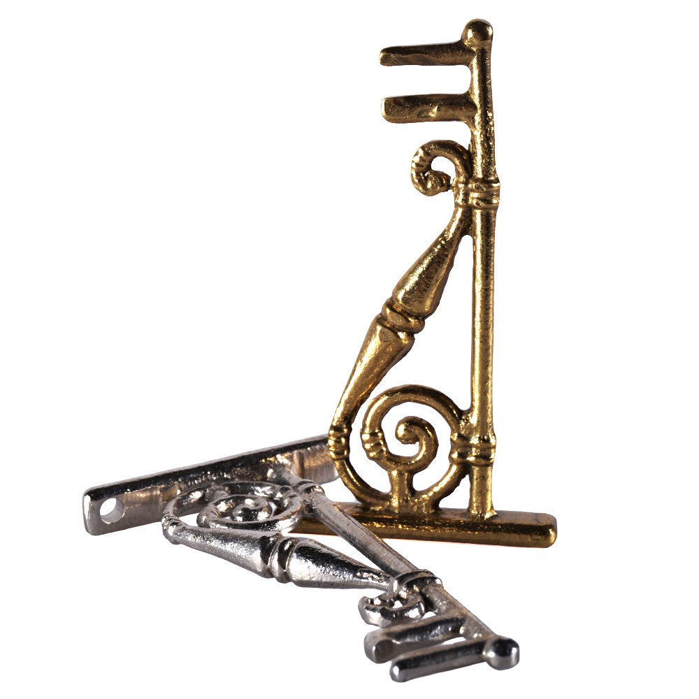 Percha Soporte Incensario - Bronce o Níquel - 12 cm