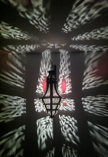 Lámpara Bellota - Chapa Calada - 60 cm - NOVEDAD