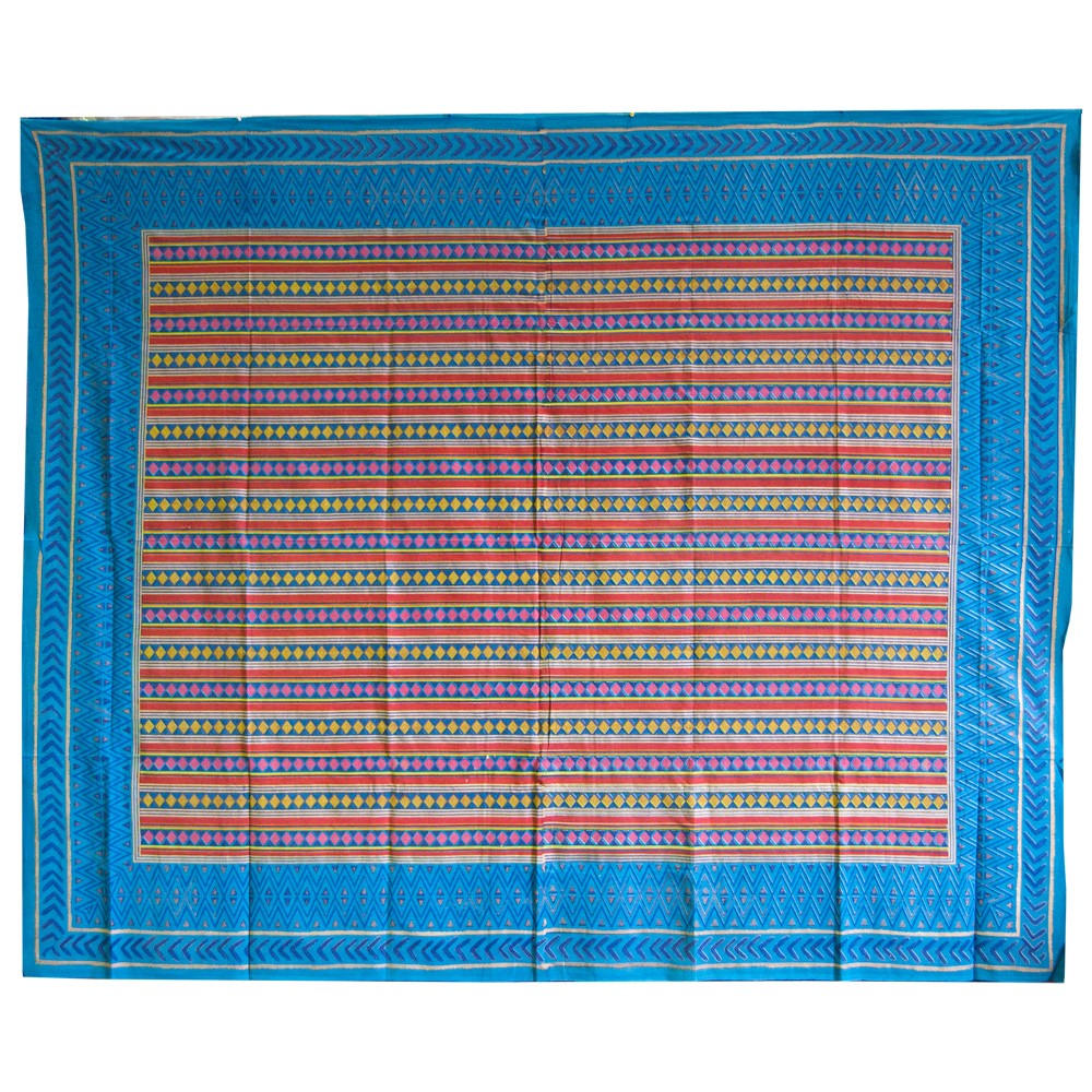 Tela Algodón - Estampado Africano- Calidad Especial-220 x256 cm