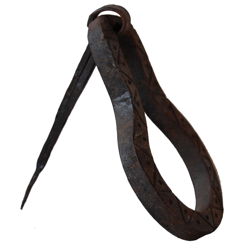 Llamador de Forja - Embellecedor y Picador - Forma Pera