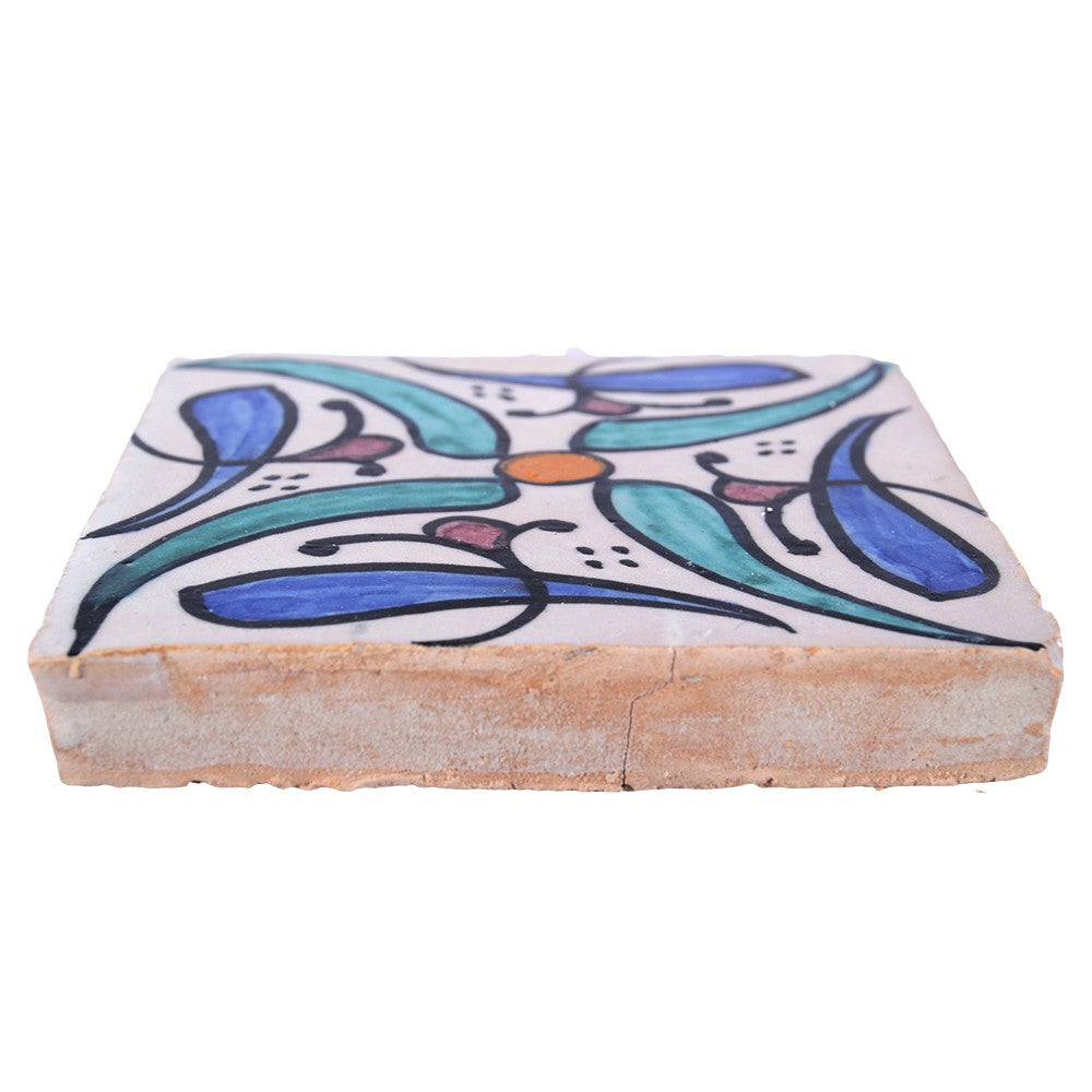 Azulejo Andalusí - 10 cm - Varios Diseños- Artesanal- Modelo 14