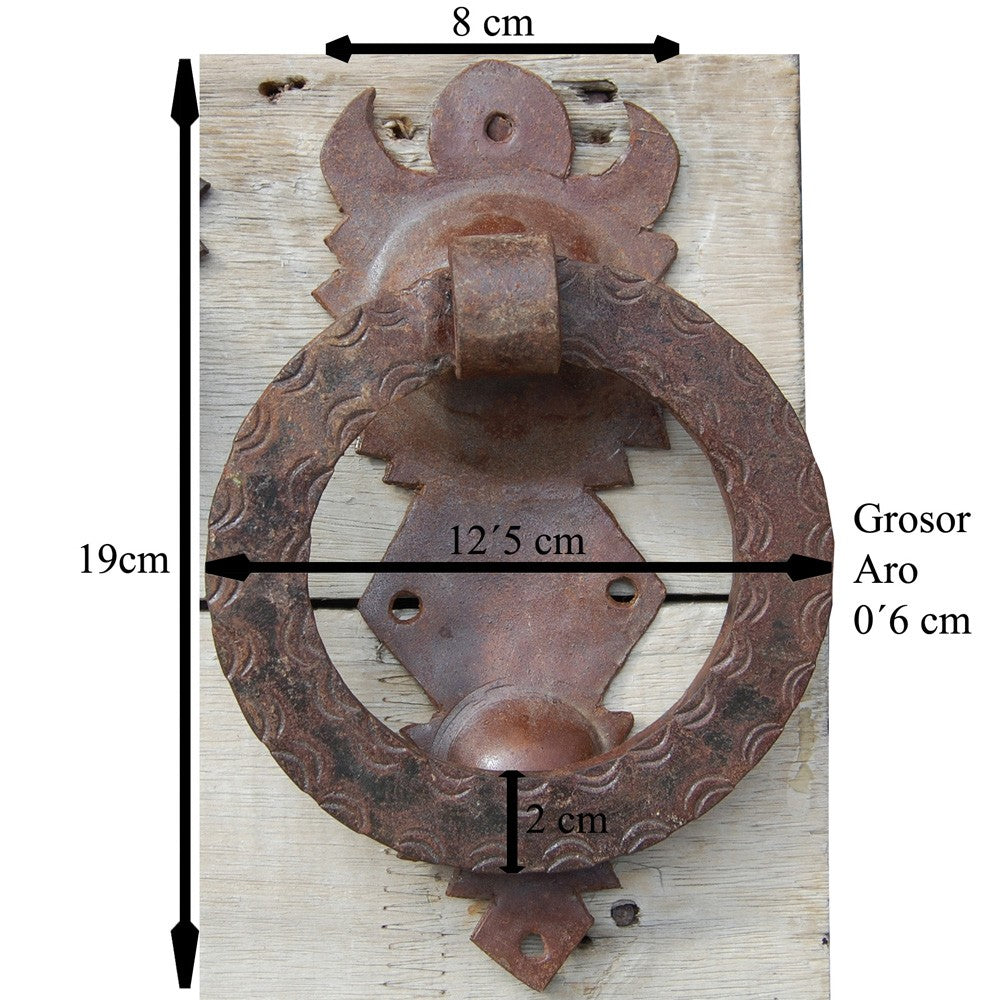Llamador de Forja - Embellecedor y Picador