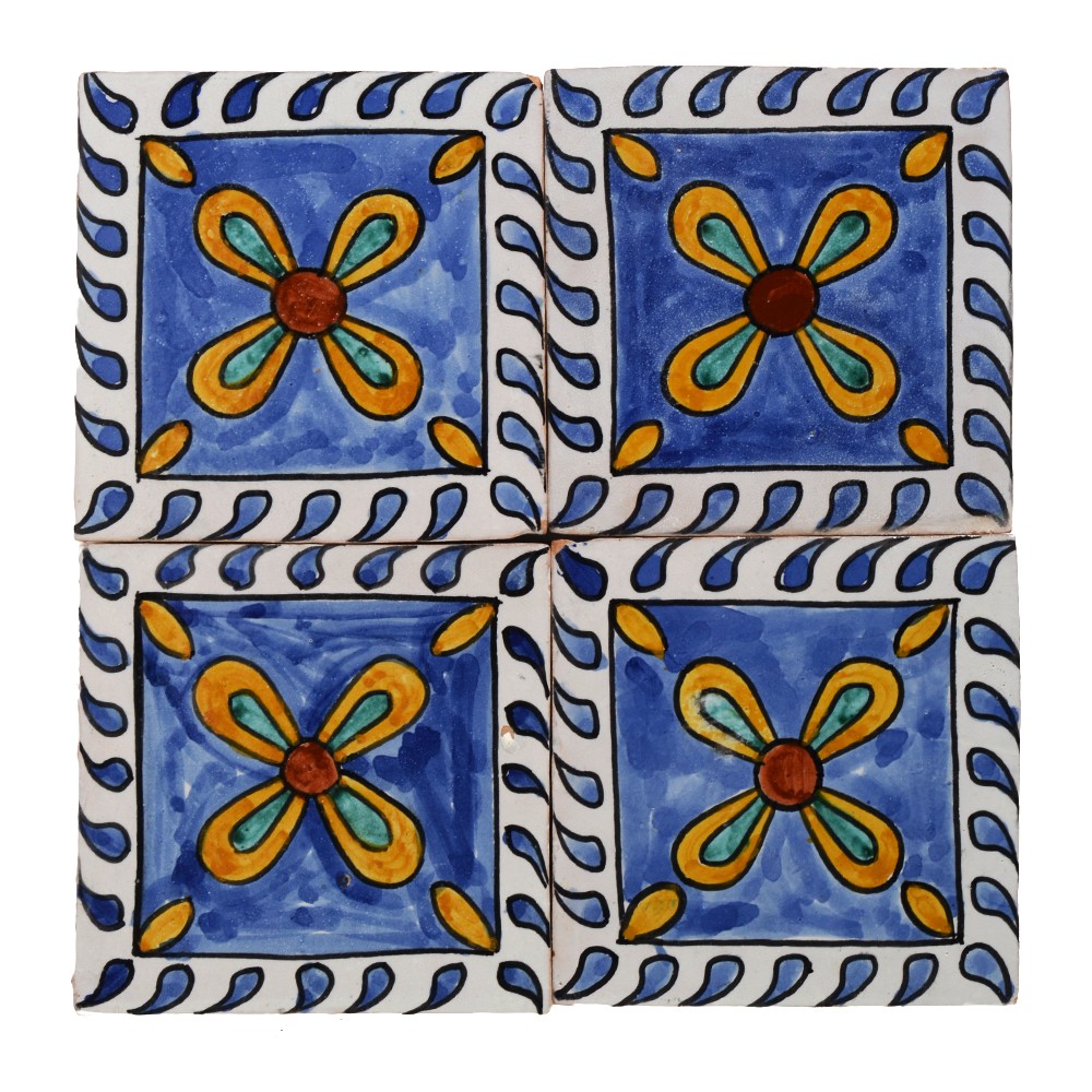 Azulejo Andalusí - 14'5 cm - Varios Diseños- Artesanal- Modelo 16
