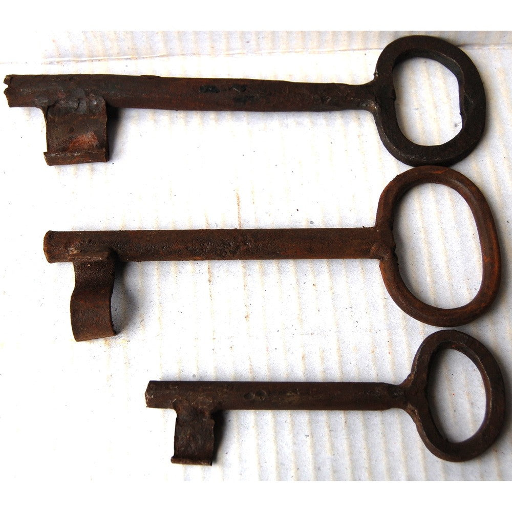 Llave de Forja - Oxido - Barniz - Dorado - Varios Tamaños