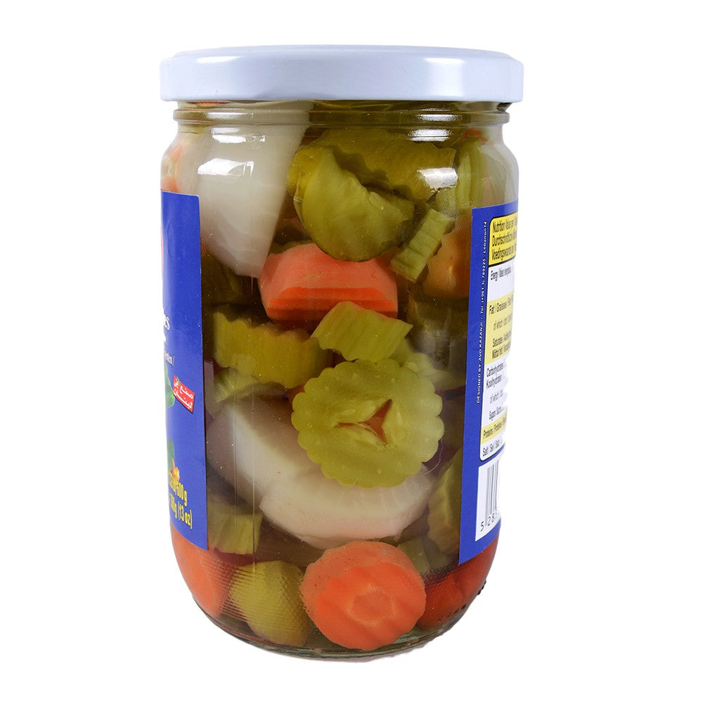 Mezcla De Encurtidos Vegetales - CHTOURA - 600 g