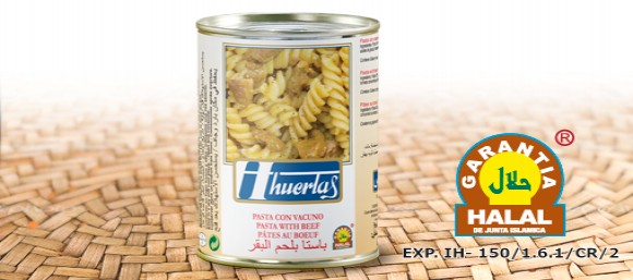 Pasta Con Vacuno - Garantía Halal - 415 g