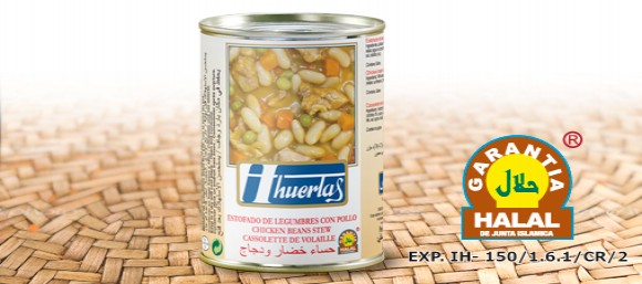 Estofado De Legumbres Con Pollo - Garantía Halal - 415 g