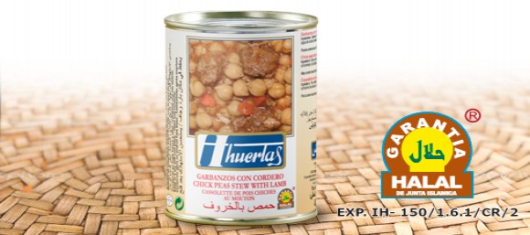 Garbanzos Con Cordero - Garantía Halal - 415 g