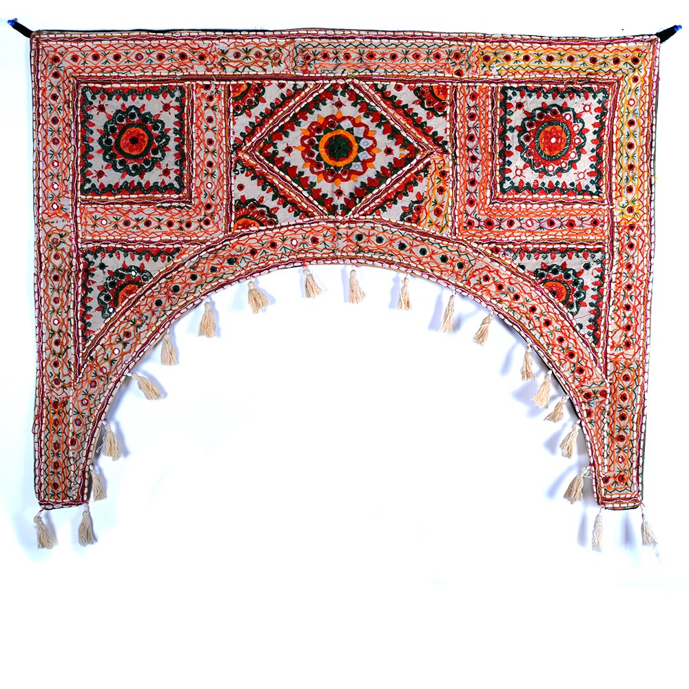 Tapete Decoración Arco - Artesanal - 100 x 75 cm-Varios Colores