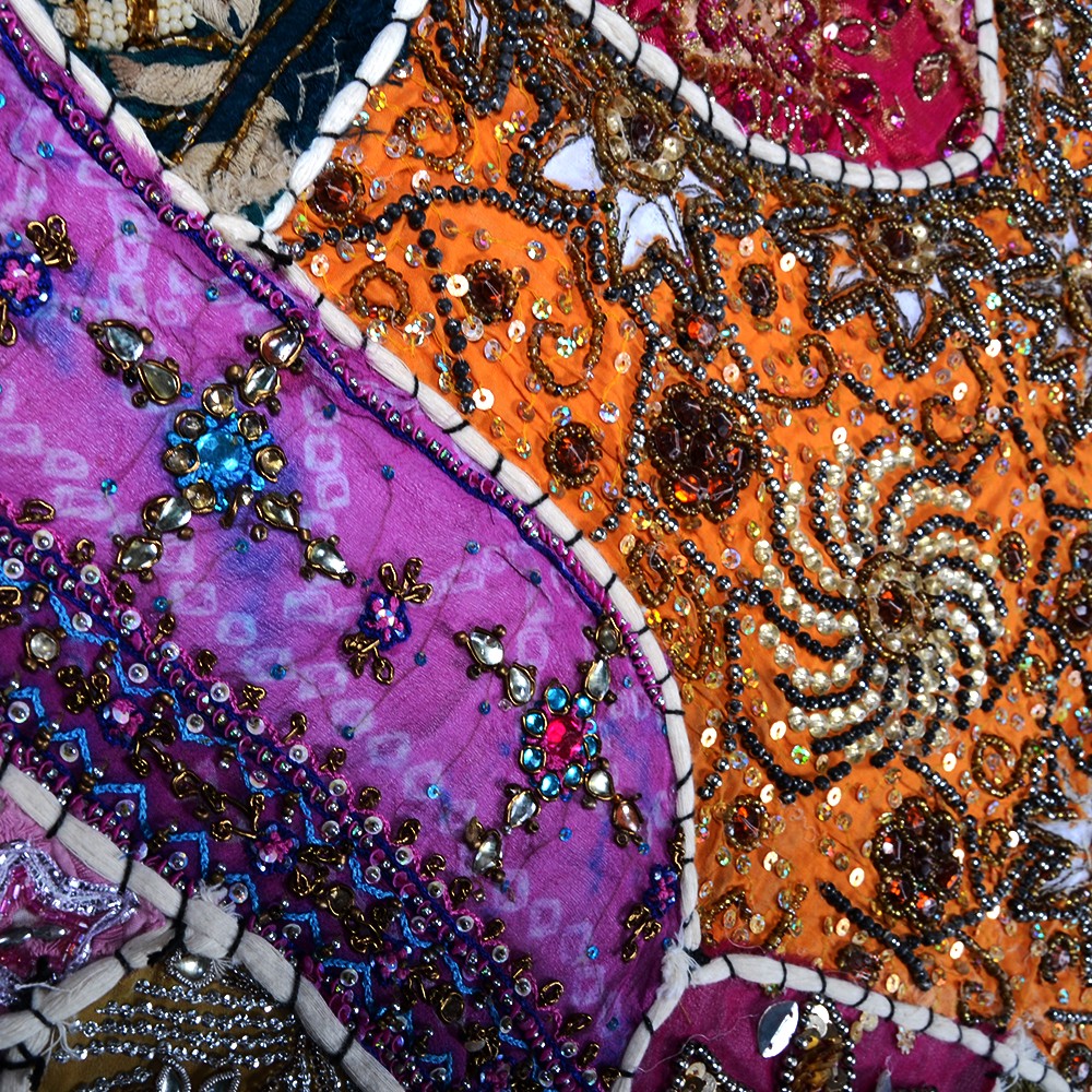 Tapete Pathwork Deluxe -150 x 100 cm - Artesanal - Varios Colores