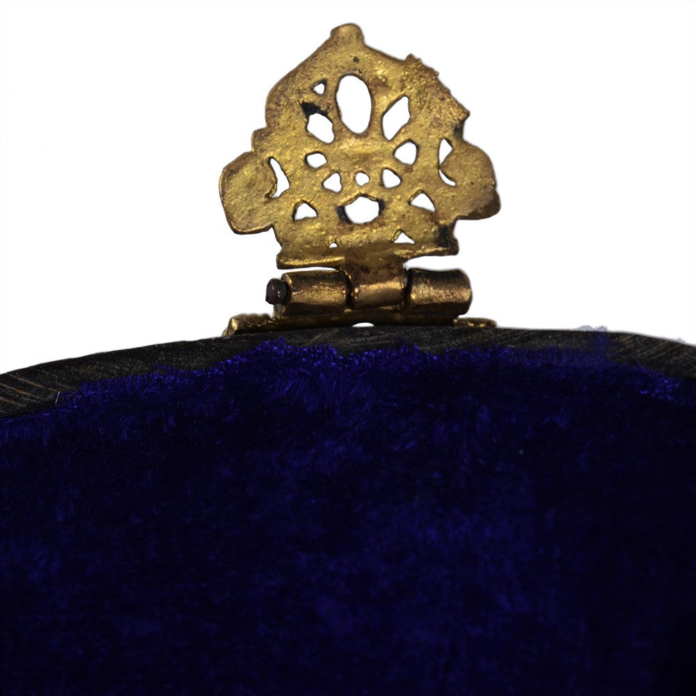 Bolso De Latón - Realizado Artesanalmente - Cadena y Cierre