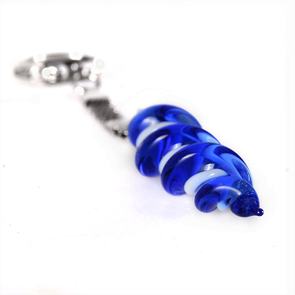 Llavero Cristal Turco - Modelo Espiral - 10 cm