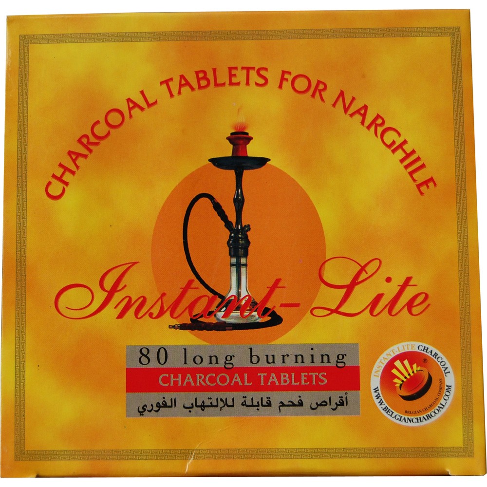 Carbón Litúrgico Instant Lite - Incienso en grano o Narguila