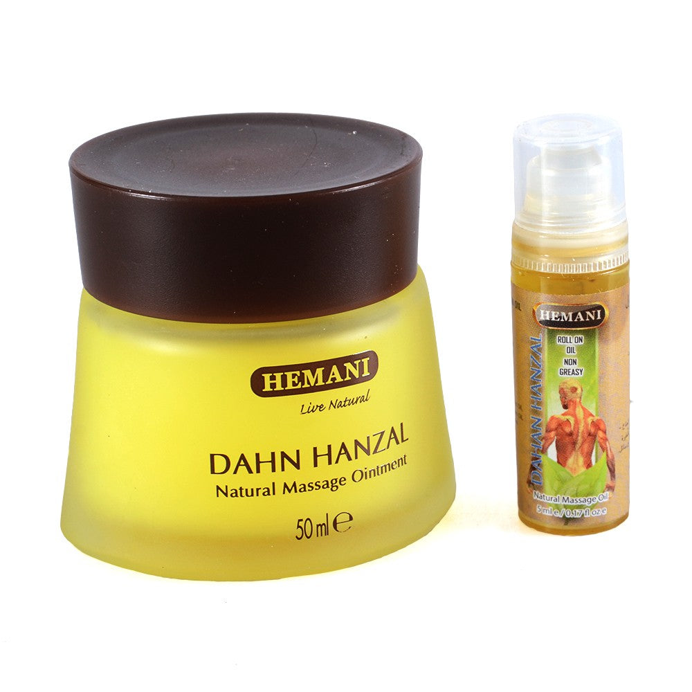 Bálsamo Masaje Natural - Dahn Hanzal - 50 ml + Roll On Gratis 5 ml
