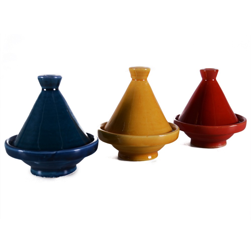 Especiero Tajin Mini - Cerámica Esmaltada - Varios Colores - 9'5 cm Diámetro