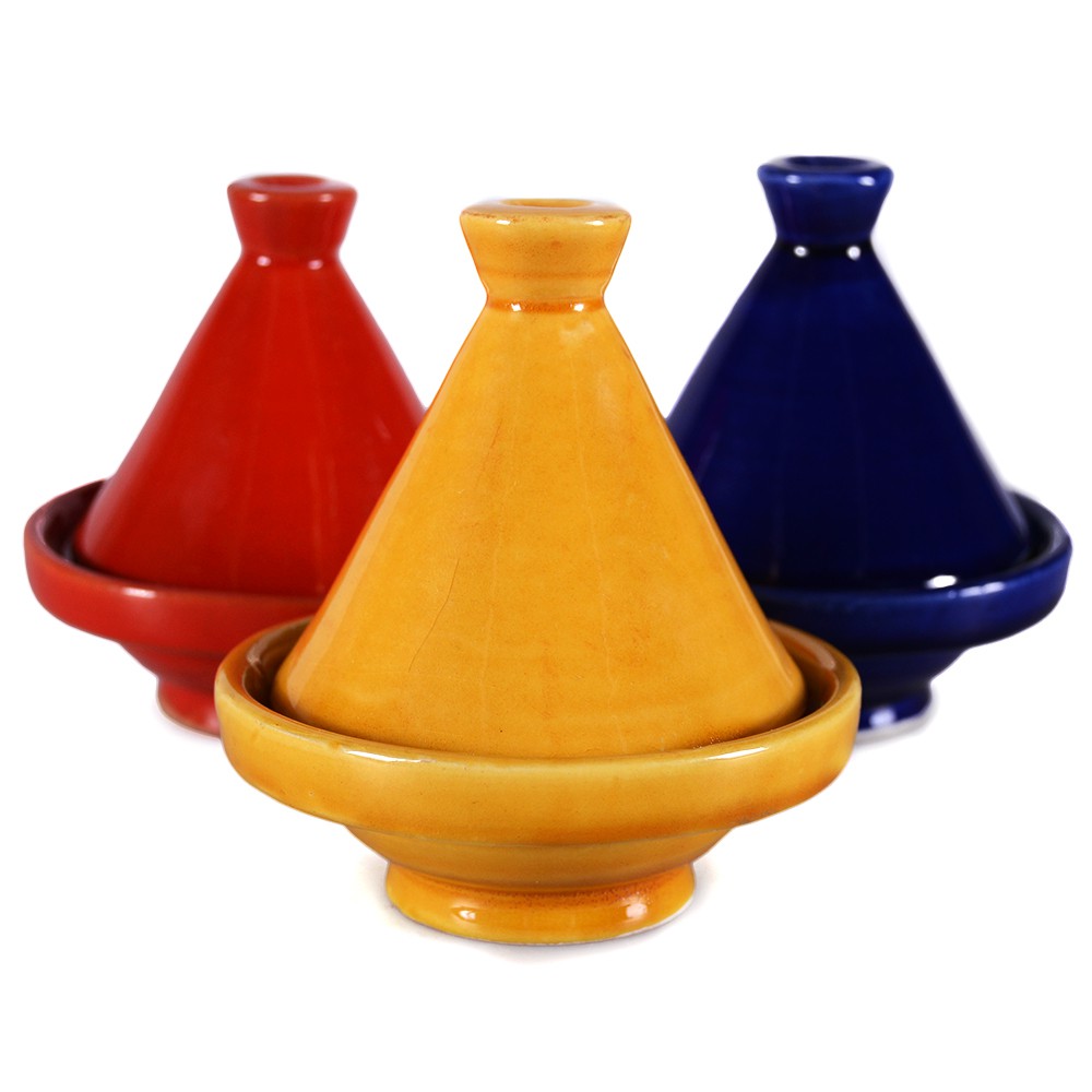 Especiero Tajin Mini - Cerámica Esmaltada - Varios Colores - 9'5 cm Diámetro