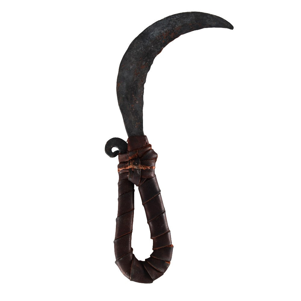 Mini Hoz - Hierro Macizo - 100% Artesana - UNIDADES LIMITADAS -19 cm