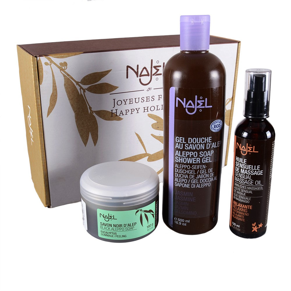 Pack Ritual De Hammam - Incluye Jabón - Gel- Aceite Masaje Y Guante Kessel - RECOMENDADO