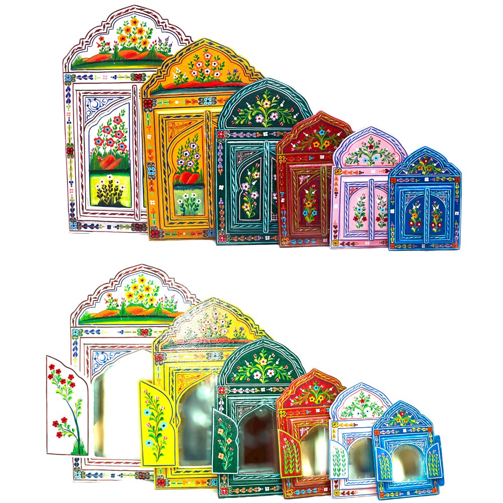 Espejo Andalusi Pintado a Mano - Varios Colores - 6 Tamaños