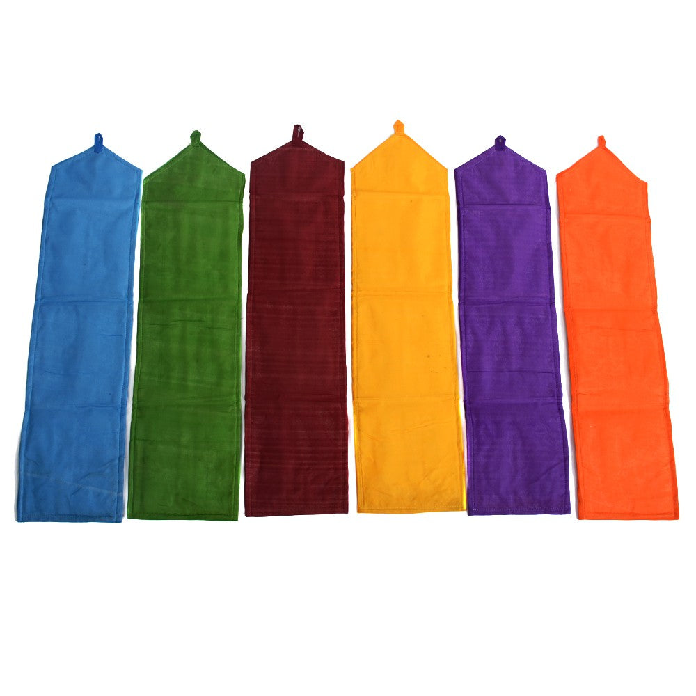 Tapete Patchwork Brillante - Guarda Cartas - Artesanal - 75 x 19 cm- Varios Colores