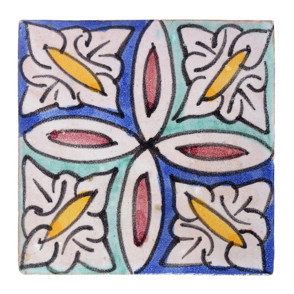 Azulejo Andalusí - 10 cm - Varios Diseños- Artesanal- Modelo 33