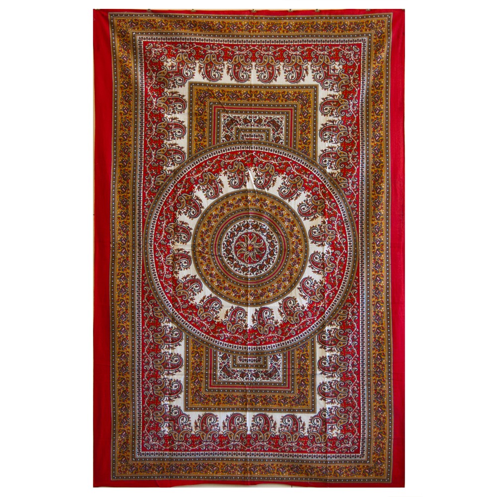 Tela Algodon-India-Chandni Floral-Artesana-140 x 210 cm