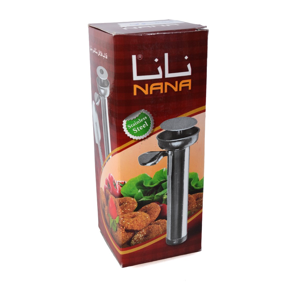 Molde Falafel Agujero - Metalico - Push Up - Incluye Espátula