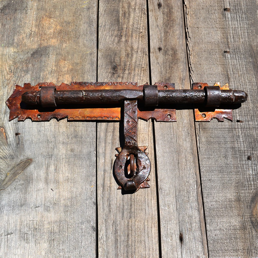 Pestillo de Forja Artesano - Grande - 32 x 17 cm