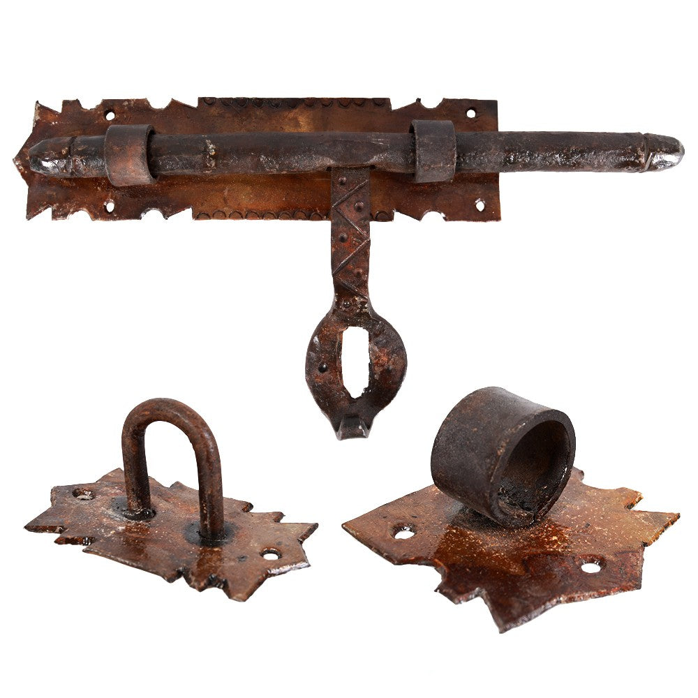 Pestillo de Forja Artesano - Grande - 32 x 17 cm