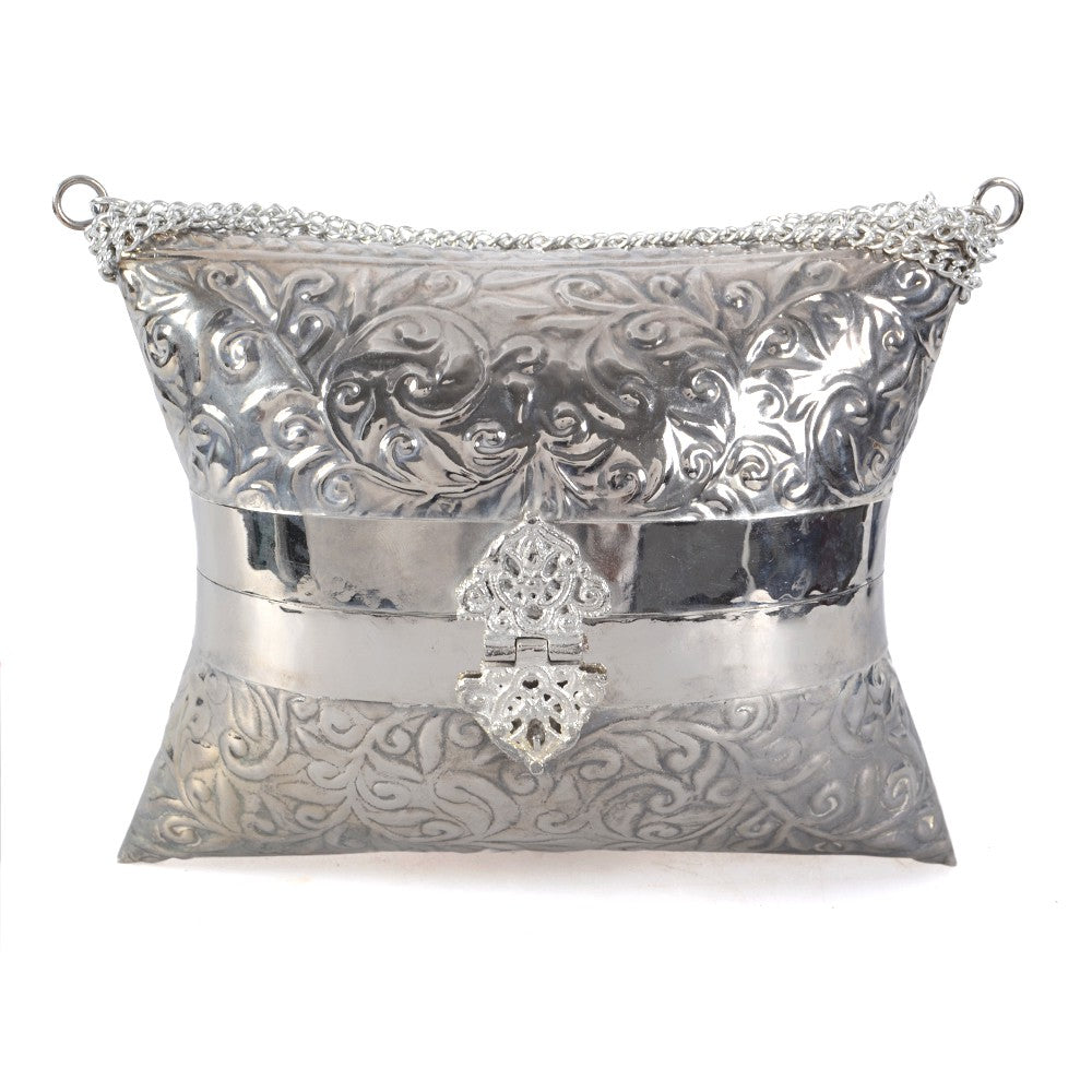 Bolso De Alpaca - Realizado Artesanalmente - Cadena y Cierre