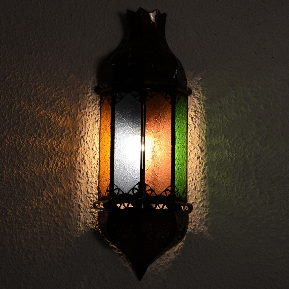 Aplique Cristal Calado - Multicolor - Alcazaba - 48 cm