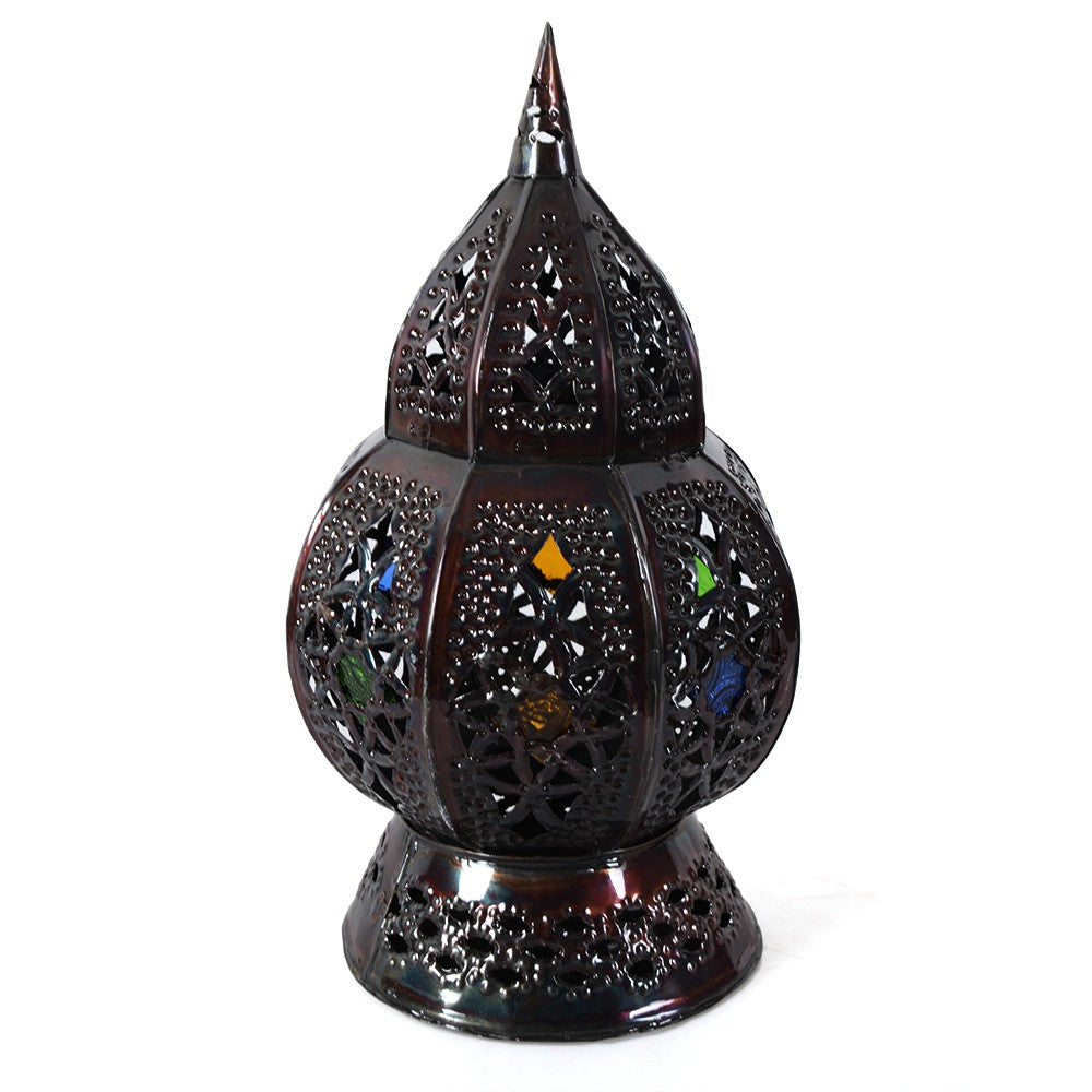 Portavelas Marrakesh - Cristales Incrustados - 2 Piezas