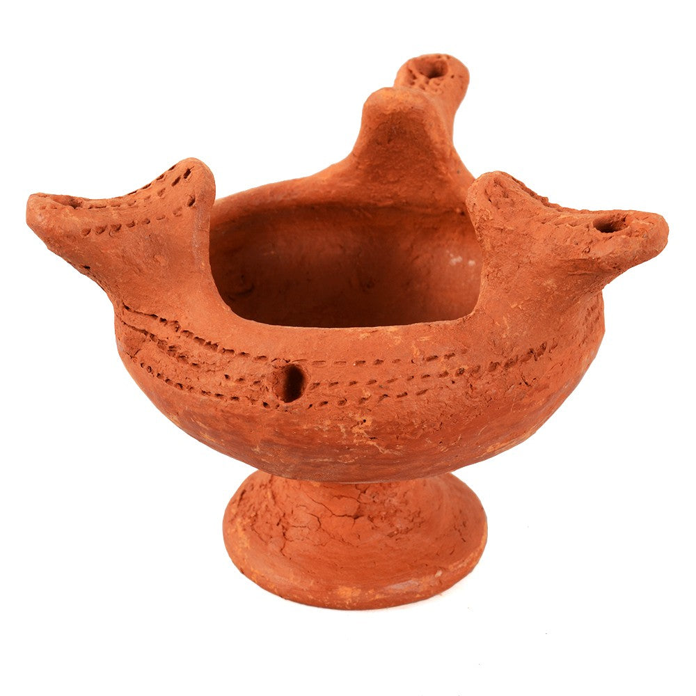 Incensario Barro Africano - 10 cm - Brasero - Artesano