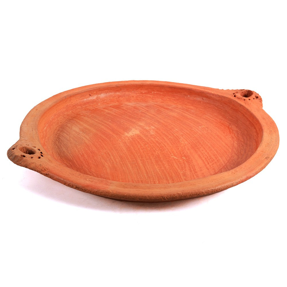 Plato Barro - Cocina Sana - 100% Artesanal - 33 cm