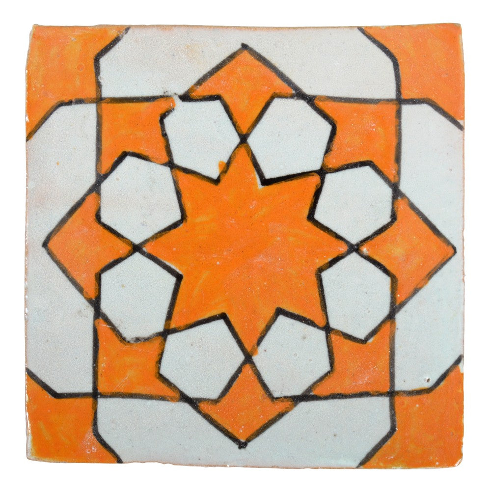 Azulejo Andalusí - 10 cm - Varios Diseños- Artesanal- Modelo 41