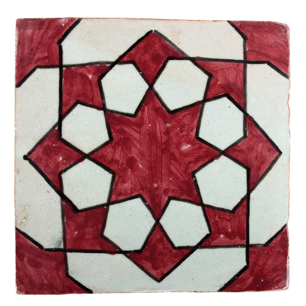 Azulejo Andalusí - 10 cm - Varios Diseños- Artesanal- Modelo 44
