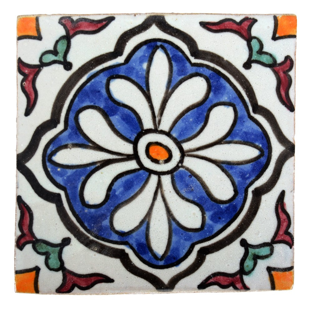 Azulejo Andalusí - 10 cm - Varios Diseños- Artesanal- Modelo 45