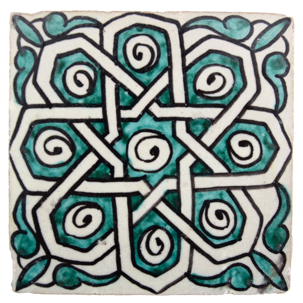 Azulejo Andalusí - 10 cm - Varios Diseños- Artesanal- Modelo 50