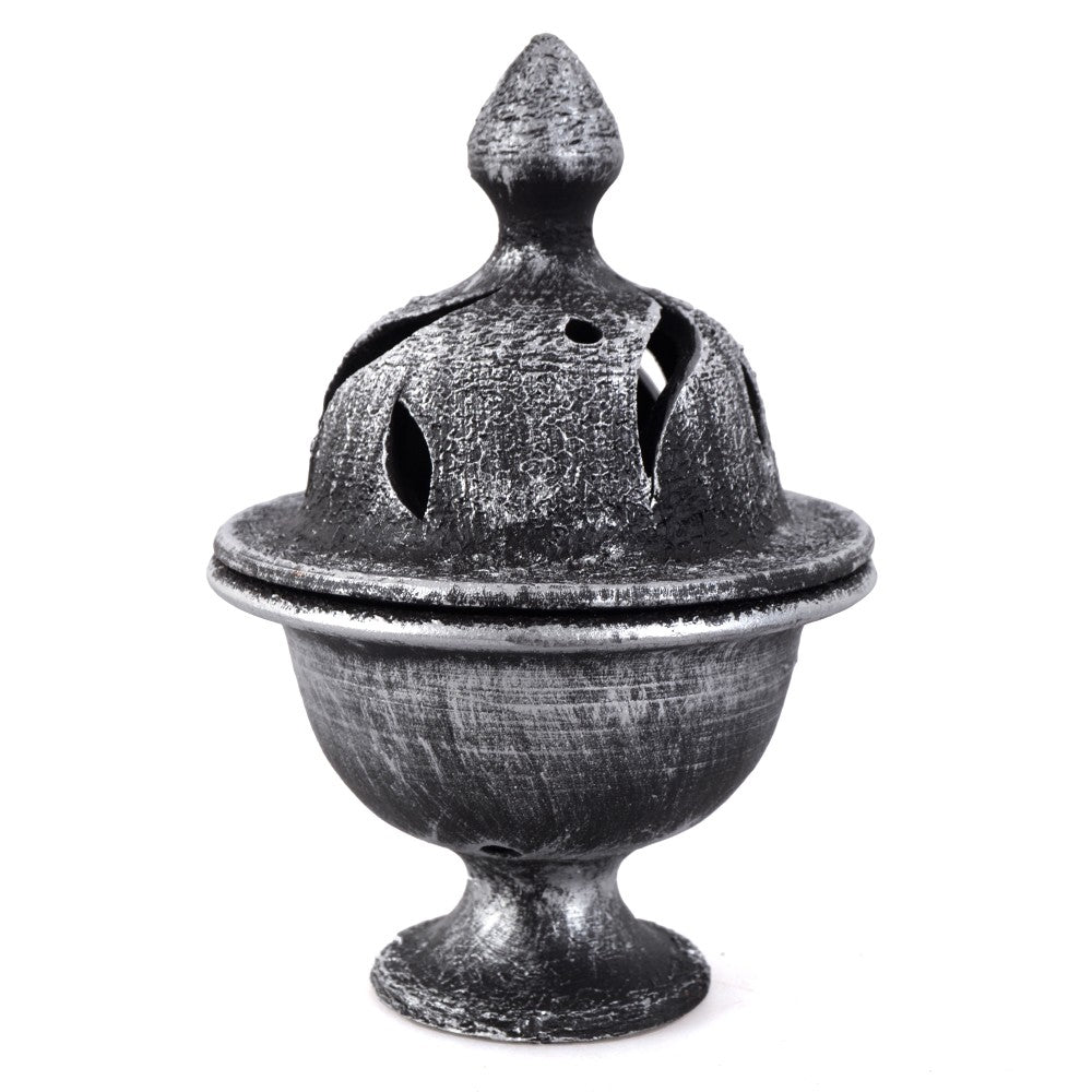 Incensario Barro Calado - Estilo Medieval - 2 Colores