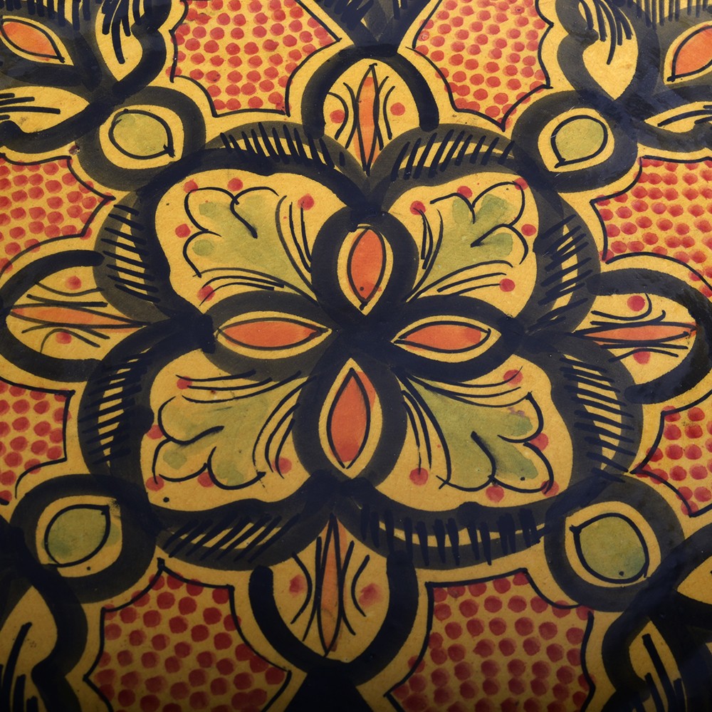 Plato Llano Pizza - Decorado Andalusí - 35 cm - Edición Limitada