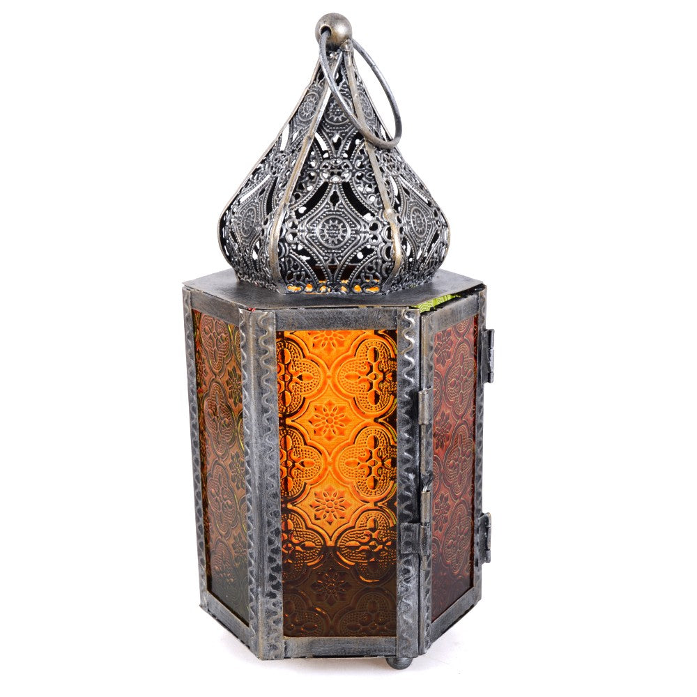 Candil Árabe - Modelo Essauira - Estilo y Elegancia - 28 cm